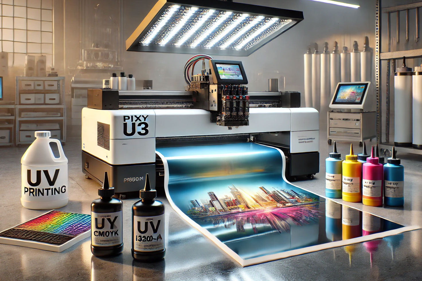 UV Տպագրական նյութեր